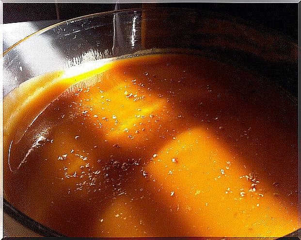 Pumpkin puree soup for weight loss