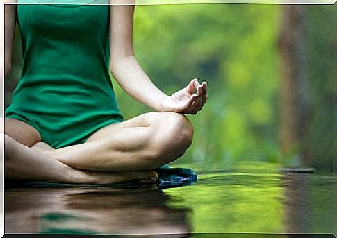 The restless mind calms down with yoga