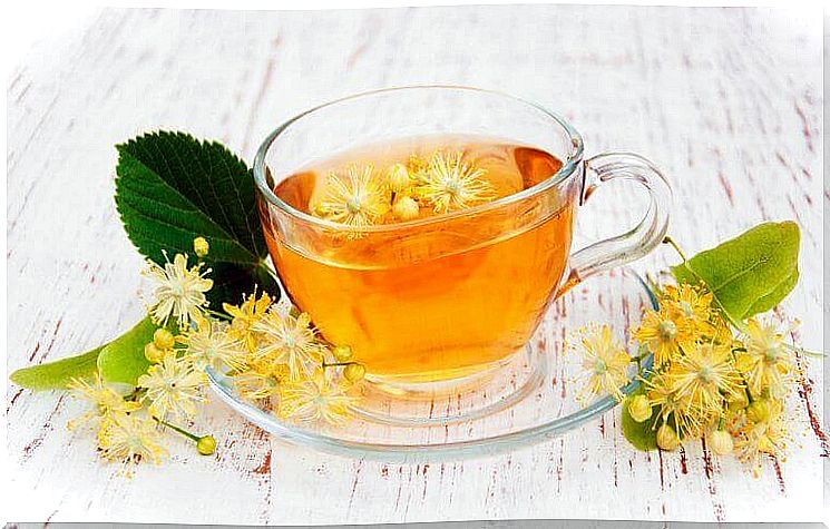 Lime flower tea is used to treat insomnia.