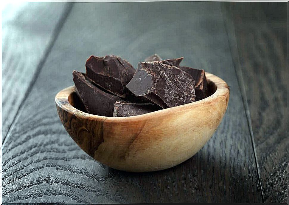 dark chocolate as part of a ketogenic diet