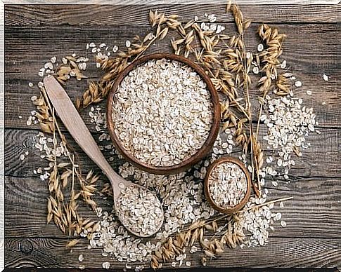 whole grains: oats