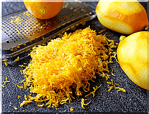 Benefits and use of lemon peel