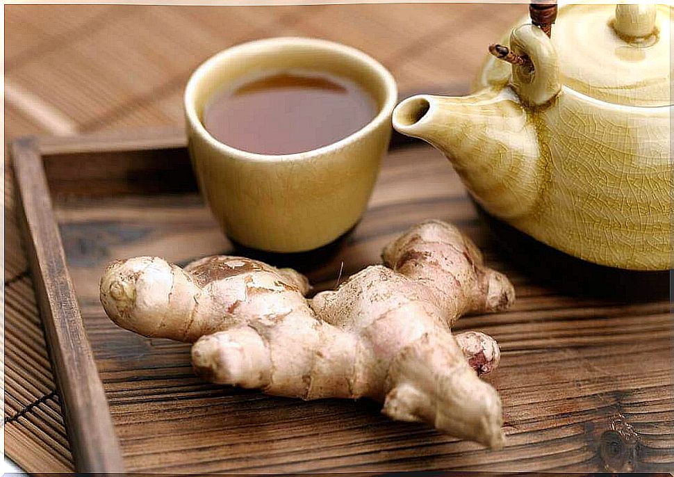 natural treatments for joint pain: ginger tea