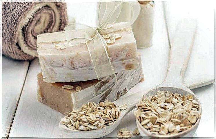 oat-honey soap