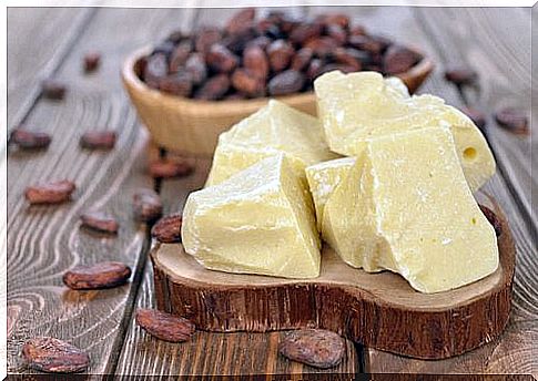 Cocoa butter is rich in oil.