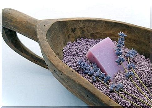 Homemade soap is good for inflamed and sensitive skin.