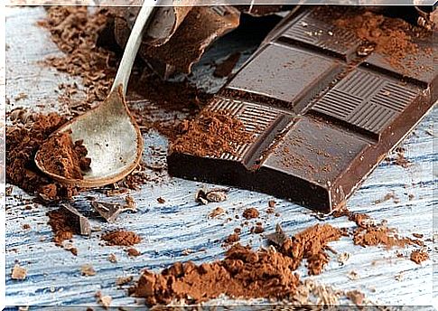 relieve low blood pressure with chocolate