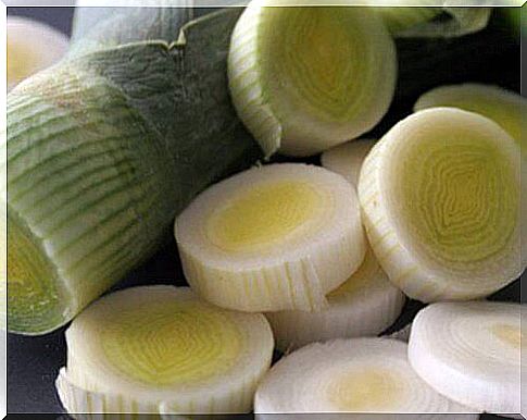 Remove toxins and lose weight with leek