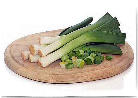 lose weight with leek