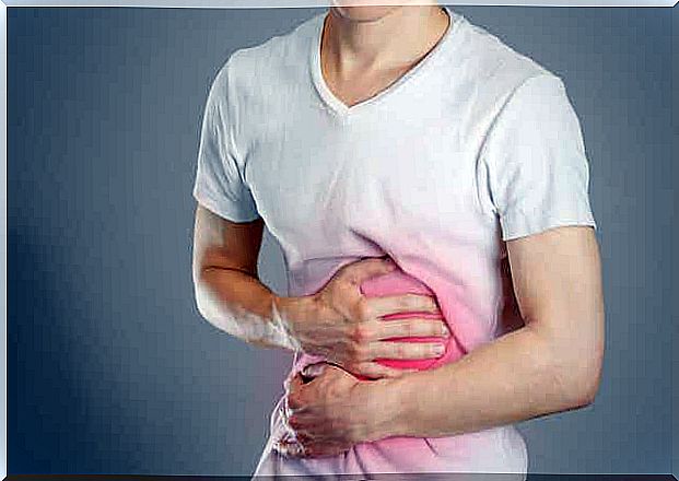 It is very common for the stomach to swell, for example, after eating too much food.