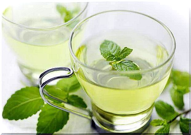 mint tea to promote sleep