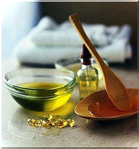 Vitamin E takes care of the skin, nails and hair.