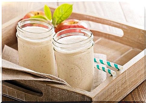 Smoothies for slimming at the waist - apple matchasmoothie.