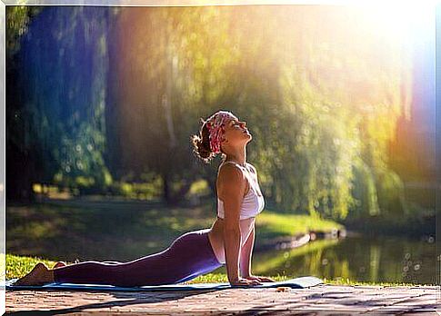 yoga in nature