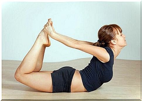 The spring position reduces back pain